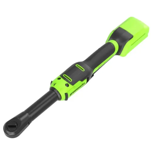 Гайковёрт-трещотка удлиненная, редуктор 170 мм, аккумуляторная Greenworks 24V GD24RWX 3803907, бесщеточная, без АКБ и ЗУ